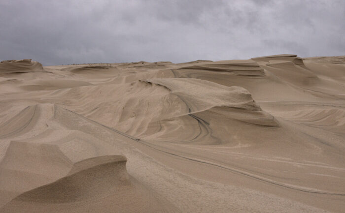 Písečné duny v Łeba